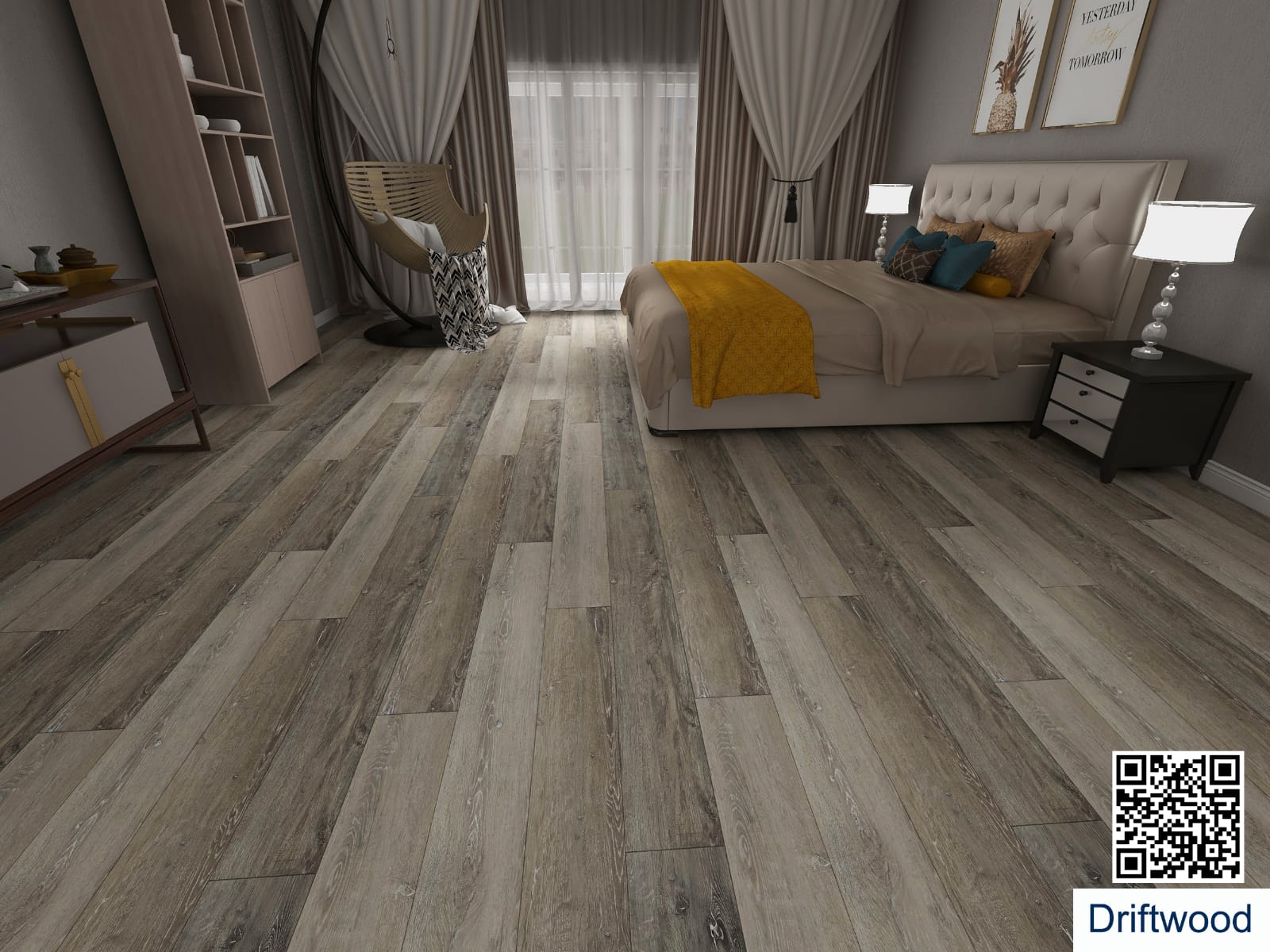 Driftwood LVT 2.5mm. (SO)